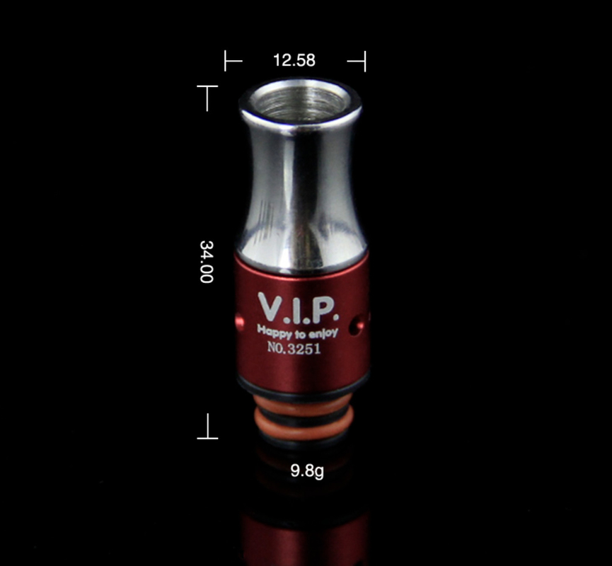 Stainless Steel Drip Tip 510 Rebuildable Mouthpiece Untuk Vapor Mods RDA Tank
