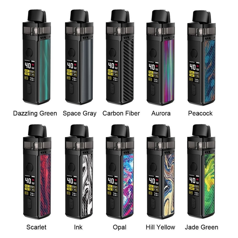Kit Pemula Sistem Pod CRC FCC Voopoo Vinci 40w Pnp 0.3ohm 0.8ohm Coil 1500mah
