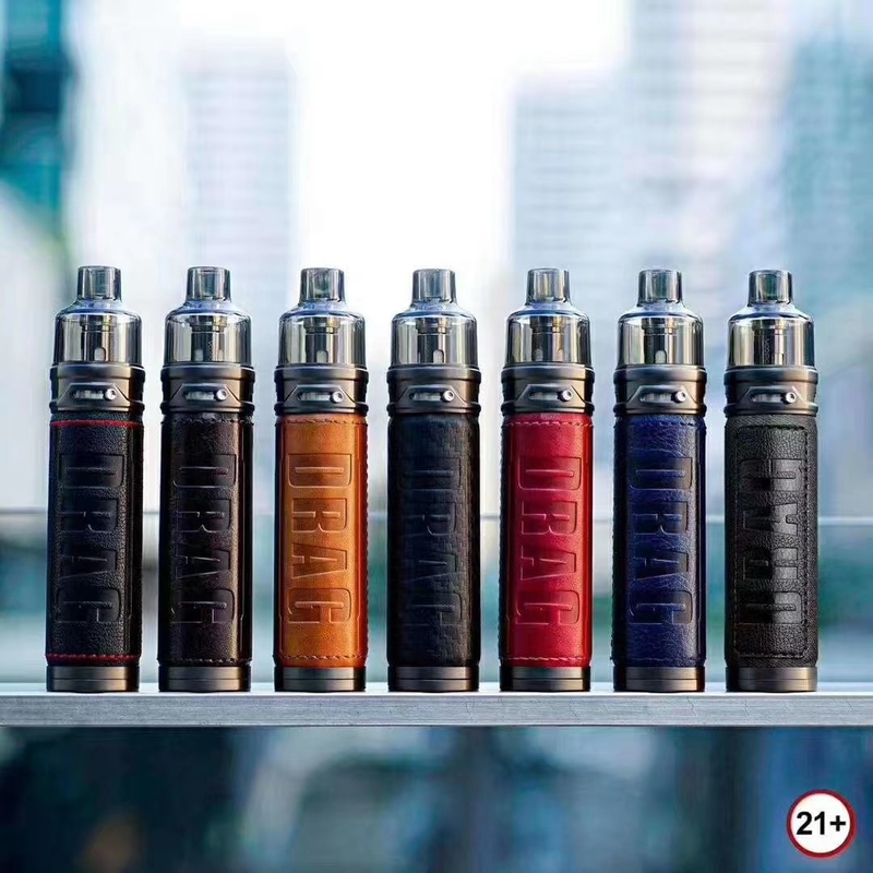 Voopoo Drag X 18650 Mod E Rokok Starter Kit 4.5ml Vinci Coil Single 18650 Baterai 80w