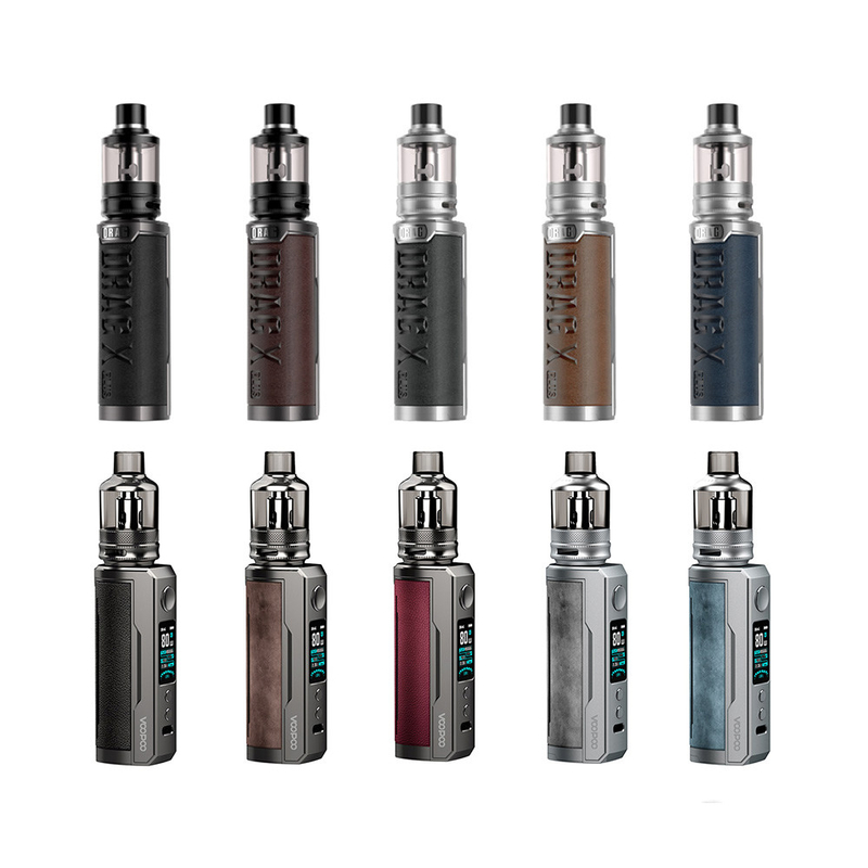 100w E Health Rokok Starter Kit Single 18650 21700 Baterai Tpp Pod Tank Voopoo Drag X Plus
