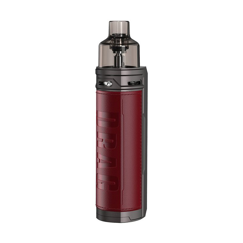 Zinc Alloy + PCTG Box Mod Kit Voopoo Drag X 18650 4.5ml 80w E Liquid Vape Pen