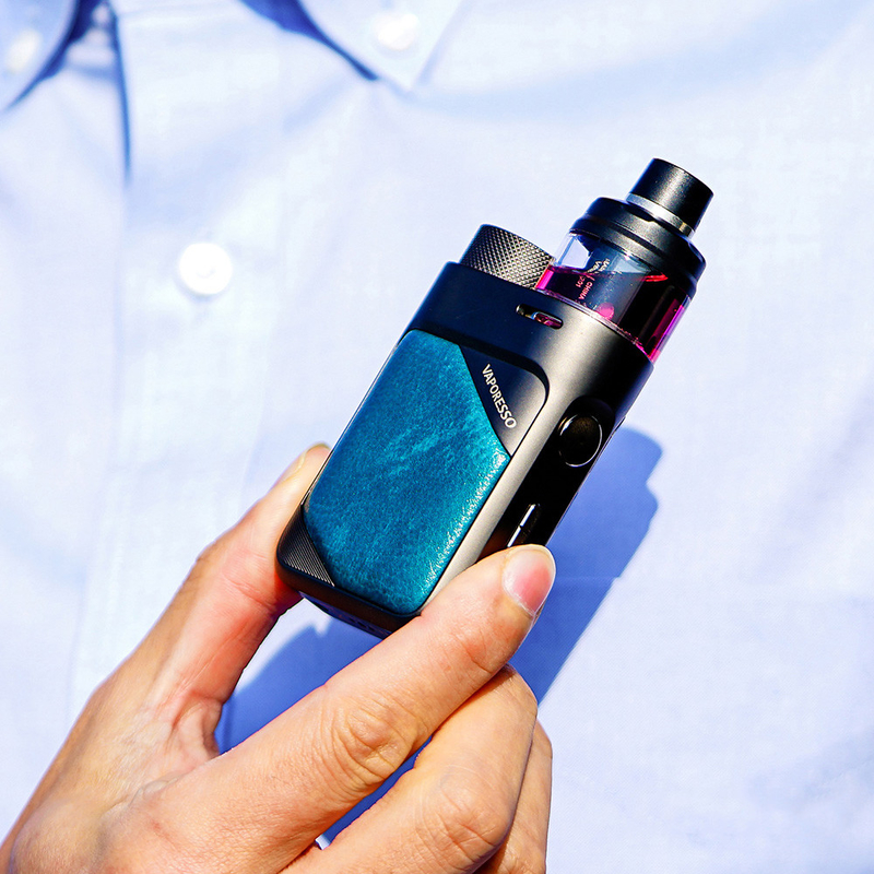 Kotak Mod Perangkat Rokok E Vaporesso Swag Px80 Pod Mod Kit Single 18650 Baterai Gtx 0.2 0.3 Coil