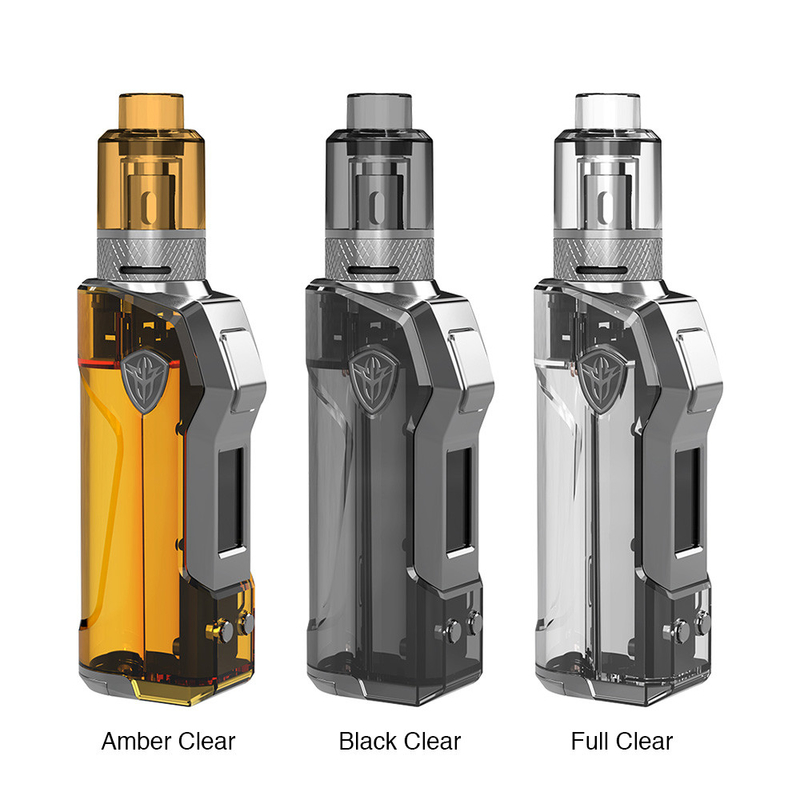 Perangkat Vape Pod Rincoe Jellybox Mini 80w 4.8ml Tangki Sub Ohm Single 21700 18650 Baterai