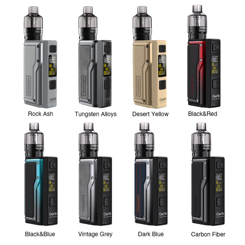 Kit Mod Vape Argus Gt 160w Dual 18650 Baterai 4.5ml 2ml Tank Atomizer