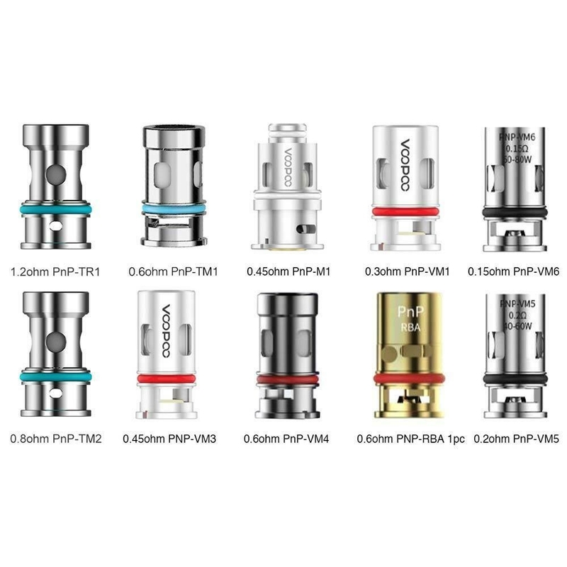 Voopoo Vinci Vape Coil Penggantian Pnp Vinci Drag Pod Mod Mesh Coil 5 pcs Setiap Paket