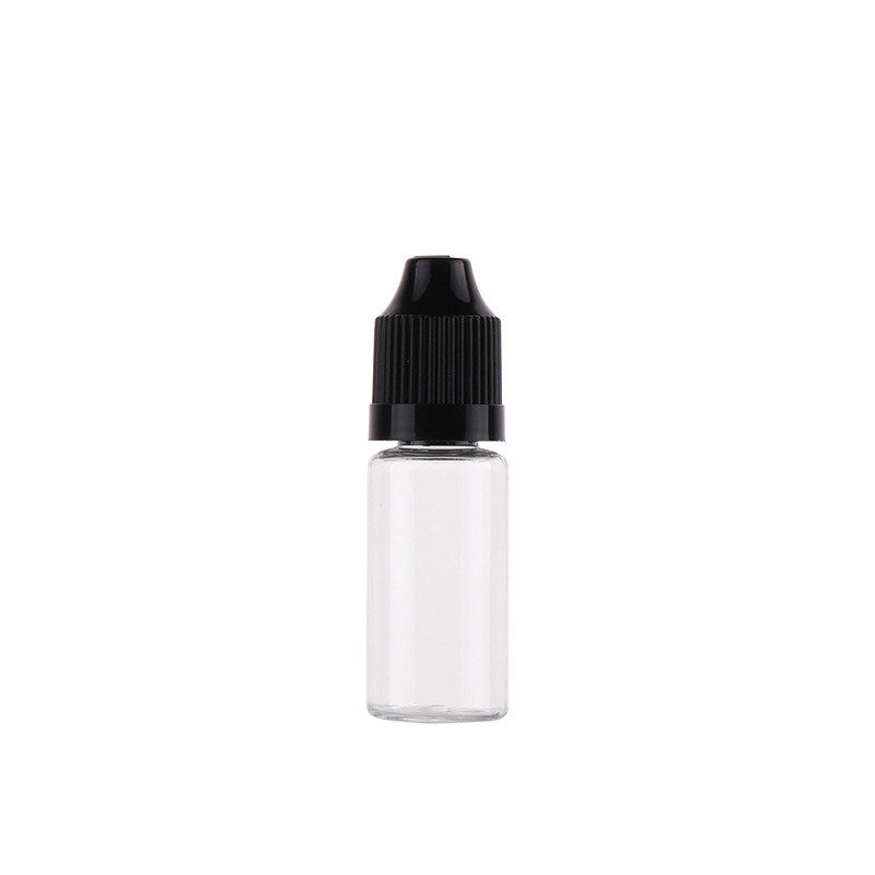 FCC Plastik PET V3 Botol Ejuice Kosong Merokok E Botol Cair Bening Tutup Sekrup Warna-warni