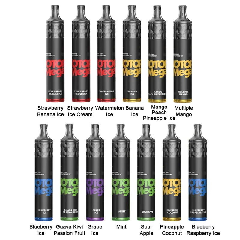 Wotofo Mega Disposable Pod Vapes Kit 1500 Puffs 980ma 5ml E Liquid 1.6ohm Wire