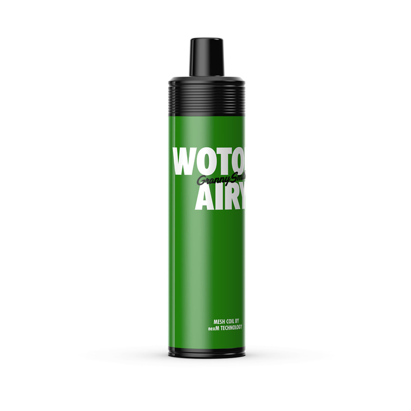 Isi Ulang 1000 Puff Kit Perangkat Pod Vape Sekali Pakai Wotofo Airy Portable Pod Vape