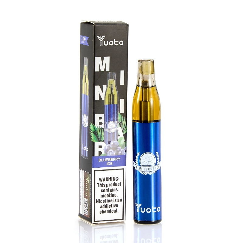 Kit Vape Sekali Pakai Mini Bar 1200 Puff 650mah 4ml Perangkat Pod Rasa Buah