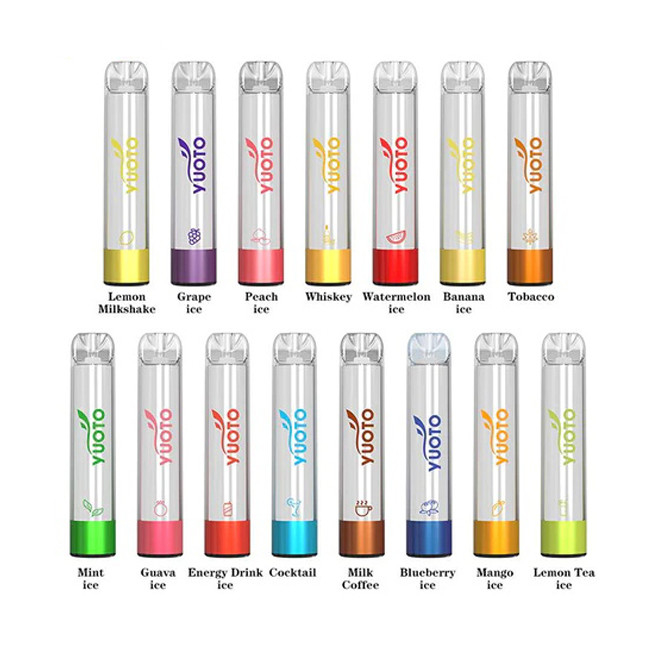 2000 Puffs 850mah 5ml Flavoured Pod Vapes Yuoto Shine Pro Kit Vape Sekali Pakai