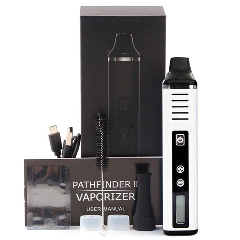 E Rokok Vaporizer Ramuan Kering 2000mah Hugo Vapor Pathfinder 60 Detik Pemanasan Cepat