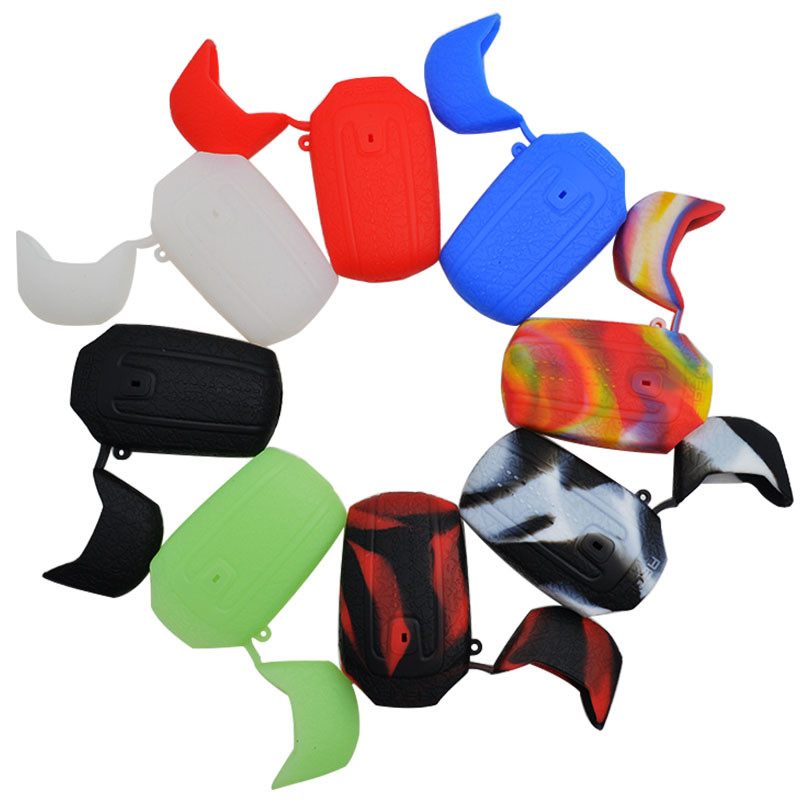 Silicone E Cig Pelindung Case Geekvape Aegis Pod Tekstur Penutup Lengan Pelindung Kulit 25g
