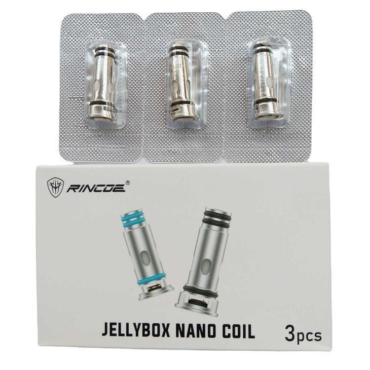 Lelote Jellybox Nano Coil Pengganti Untuk Rincoe Jellybox SE / Nano X / Air X Kit 1.0Ω / 0.5Ω