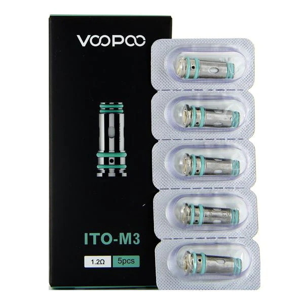 Voopoo ITO Coil 5pcs M0 M2 M3 Penggantian Vape Coil Untuk Doric 20 / Drag Q