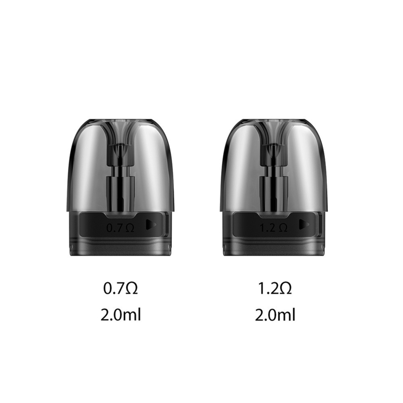 Lelote Voopoo Argus Pod Cartridge 2ml 0.7ohm 1.2ohm Isi Sisi Pod Kosong
