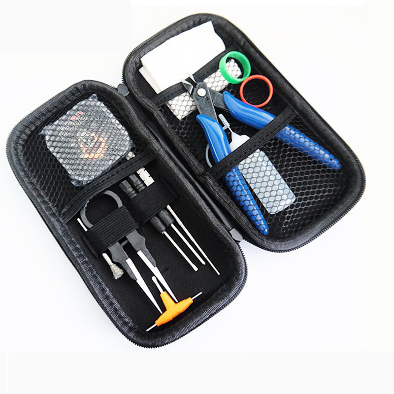 Aksesoris Rokok Elektronik X6 Vape Tool Kit DIY Coil Building Tool Kit Tang