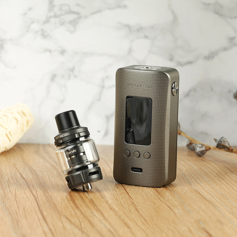 Vaporesso Gen 200W Kotak Kit 8ml Baterai iTANK / iTANK 2 GTi Coil Dual 18650