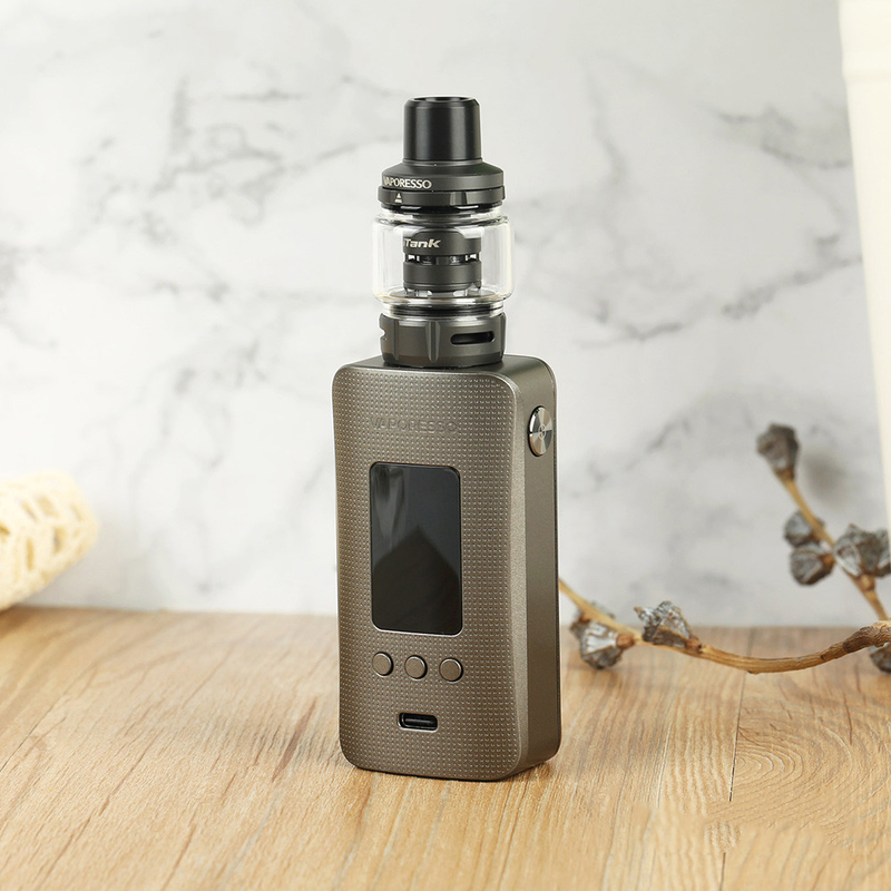 Vaporesso Gen 200W Kotak Kit 8ml Baterai iTANK / iTANK 2 GTi Coil Dual 18650
