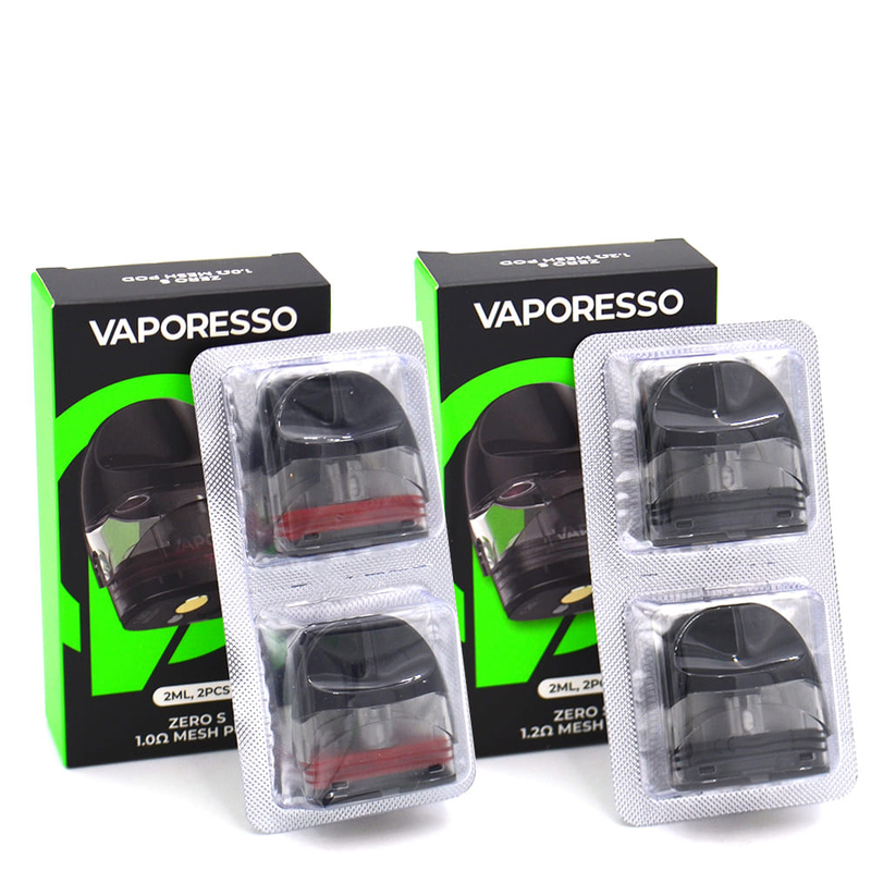Vaporesso Zero S Cartridge 2ml 1.2ohm Top Mengisi Kartrid Pod Kosong MTL Vaping