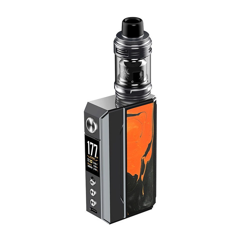 Voopoo Drag 4 Kit 177w 4ml 5.5ml Untuk Semua Pnp Coils Uforce-L Tank Dual 18650 Battery Box Kits