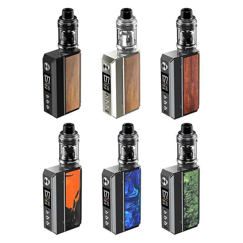 Voopoo Drag 4 Kit 177w 4ml 5.5ml Untuk Semua Pnp Coils Uforce-L Tank Dual 18650 Battery Box Kits