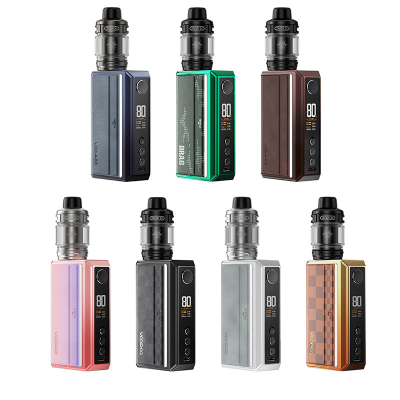Voopoo drag 5 Pod Mod kit 177w 18650 Baterai kit dengan PnP X kumparan 5.5ml