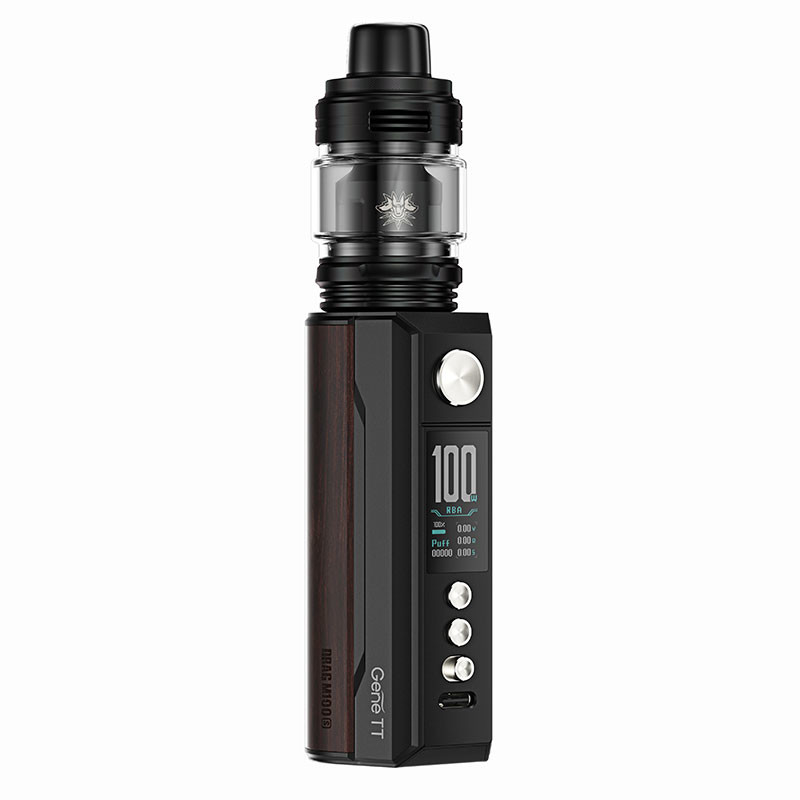 Voopoo Drag M100S Mod Kit 100w dengan PnP coil 5.5ml 0.5ohm Vape Kits